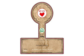 Siegeletikett Halloween 150-125