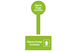 Siegeletiketten Set groß eigenes Design 170-035