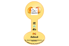 Siegeletikett Frucht freigestellt 164-080