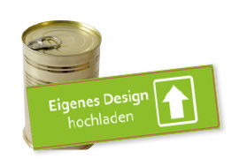 Banderole für Falzdeckeldose FDD 73/110 eigenes Design