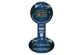 Siegeletikett Winternacht 164-080