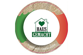 Rundes Etikett landestypisch 70mm mit/ohne Logo