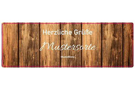 Eckiges Etikett Bildhintergrund 140-046