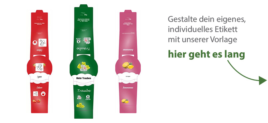 Umverpackung Frucht freigestellt WECK 580ml 