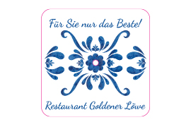LED-Untersetzer Quadrat 'Blaues Blumenornament'