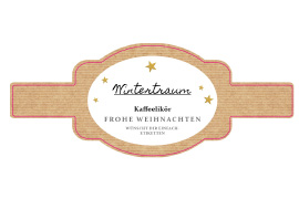 Formetikett Goldene Sternchen 170-067