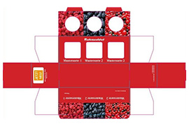 Umverpackung Fruchtfarbe 3er 53ml