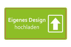 Eckiges Etikett 080-040 eigenes Design