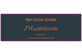 Eckiges Etikett Hintergrundfarbe 140-046