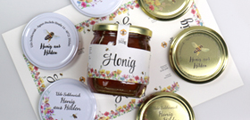 Kombination Aquarellblumen