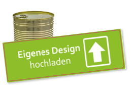 Banderole für Falzdeckeldose FDD 99/119 eigenes Design