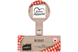 Siegeletikett Karotuch 150-125