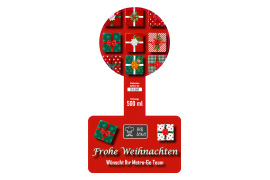 Siegeletikett Weihnachtsgeschenke 163-090