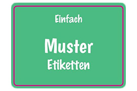 Eckiges Etikett Namen pastell blau 037-027