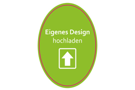 Ovales Etikett 055-038,5 eigenes Design