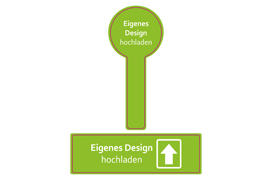 Siegeletiketten Set klein eigenes Design 083-035