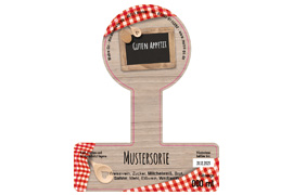 Siegeletikett Karotuch 104-080