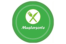 Rundes Etikett Basic 70mm