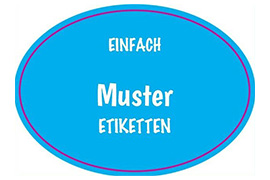 Ovales Etikett Namen pastell blau 055-038,5