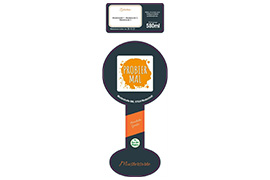 Siegel- und Rückenetikett Hintergrundfarbe 169-080 WECK mit/ohne Logo