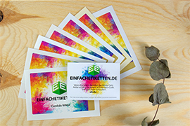 Muster-Set Bogenetiketten